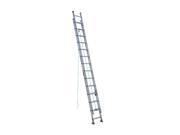 Werner D1228 2 28 Type II Aluminum D Rung Extension Ladder