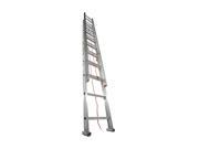 Werner D1120 2 20 Type III Aluminum D Rung Extension Ladder
