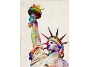 Trademark Fine Art Michael Tompsett Statue of Liberty Canvas Art