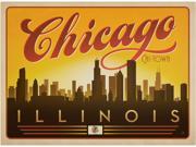 Trademark Fine Art Anderson Design Group 'chicago Skyline' Canvas Art