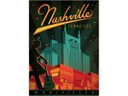 Trademark Fine Art Anderson Design Group 'nashville, Tn' Canvas Art