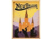 Trademark Fine Art Anderson Design Group 'new Orleans' Canvas Art