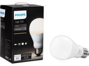 Philips Hue White A19 Single Bulb 455295