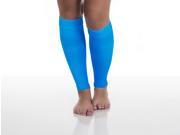 Remedy Calf Compression Running Sleeve Socks Large Blue