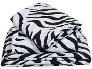 Lavish Home Series 1200 4 Piece King Sheet Set - Zebra