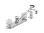 PEERLESS P299501LF Two Handle Kitchen Faucet Chrome