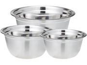 Cookpro 3 Piece Stainless Steel Mixing Bowl Set