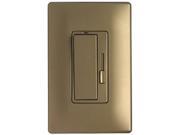 Legrand H703PABCCV4 Harmony® Incandescent Single Pole 3 Way Dimmer Switch Antique Brass