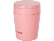 Tiger MCL A030 PC Stainless Steel Vacuum Insulated Food Jar 10 Ounce Cream Pink