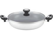 Farberware New Traditions Stainless Steel Nonstick 11 Inch Aluminum Covered Everything Pan
