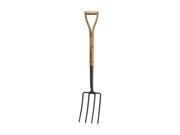 Flexrake CLA106 40 Digging Fork with Wood D Handle