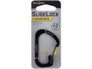 Nite Ize CSL3 01 R6 SlideLock Carabiner 3 Black