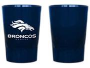 Boelter Brands NFL Dark Blue Plastic Shot Glass Denver Broncos 2 oz.