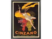 UPC 847764000859 product image for Cinzano 1920 by Leonetto Cappiello - Framed Art Print | upcitemdb.com