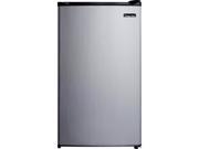 MAGIC CHEF MCBR350S2 3.5 Cubic ft. Refrigerator Stainless Look
