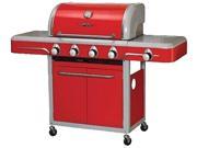 BULL OUTDOOR PRODUCTS 79000 Bel Air 4 Burner Red Cart 79000