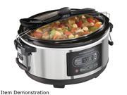 Hamilton Beach 5 Qt. Programmable Stay or Go Slow Cooker