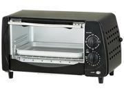 Brentwood TS 345B Black 4 Slice Toaster Oven