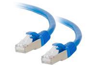 Cables to Go 6 Inch Cat6 Snagless Shielded Network Patch Cable Blue 980