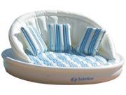 AquaSofa Inflatable Swimming Pool Lounge with Pillows and Pump