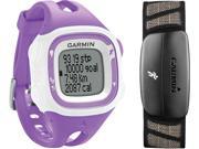 Garmin Forerunner 15 with Heart Rate Violet & White