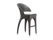 Zuo Modern Corona Bar Chair Espresso
