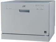 SPT SD 2201S Countertop Dishwasher Silver