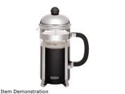 BonJour French Press Monet Polished Stainless Steel 8 Cup