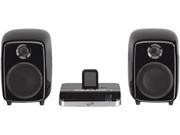 Ilive ISDB752B Black Docking Station with Speakers for Iphone