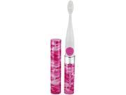 COMPACT TRAVEL SONIC TOOTHBRUSH CAMOUFLAGE PINK