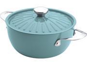 Rachael Ray 4.5 qt. Round Nonstick Cucina Casserole with Lid Agave
