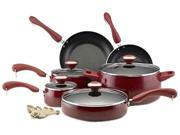FARBERWARE PD SIGN PORCELAIN 15PC SET RED