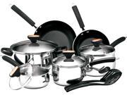 Paula Deen 12 pc. Signature Stainless Steel Cookware Set
