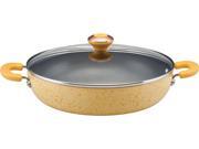Paula Deen 12-in. Nonstick Signature Porcelain Everything Pan, Butter