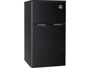 Curtis FR832 BLACK Igloo 3.2 cu. ft. 2 Door Mini Refrigerator Black