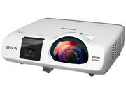Epson V11H670022 Epson BrightLink 536Wi LCD Projector 720p HDTV 16 10 Front Interactive1.6 UHE 215 W