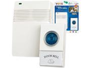 Wireless Remote Control Doorbell with 8 Different Chimes