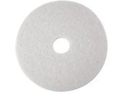 3M Corporation MCO 08479 15 Inch 4100 Low Speed Floor Polish Pad White Case of 5