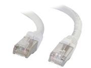 C2g C2g 30ft Cat6 Snagless Shielded stp Network Patch Cable White