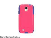 Otterbox Commuter Stylish Protection Hot Pink w Purple Case for Galaxy S4