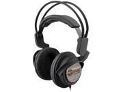 NoiseHush Nx22R 3.5mm Stereo Headphones w/In-Line Mic - Wood