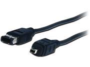 Comprehensive Standard Series IEEE 1394 Firewire 6 pin plug to 4 pin plug cable 25ft