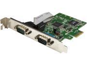 2-Port PCI Express Serial Card with 16C1050 UART - RS232 - P