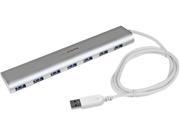 StarTech ST73007UA 7 Port Compact USB 3.0 Hub with Built in Cable