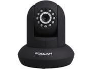 Foscam FI9821P W Plug Play 1.0 Megapixel 1280 x 720 Wireless Pan Tilt Night Vision w IR Cut IP Camera Black