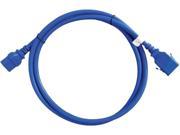 SECURELOCK CABLE 2FT BLUE 16AWG