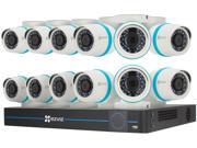 EZVIZ Outdoor 4MP IP PoE Video Security Surveillance System, 12 Weatherproof HD Cameras, 16 Channel 3TB NVR Storage, Night Vision, Motion Tracking (BN-1G4CA3) EZVIZ Outdoor 4MP IP PoE Video Security Surveillance System, 12 Weatherproof HD Cameras, 16 Channel 3TB NVR Storage, Night Vision, Motion Tracking (BN-1G4CA3)