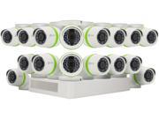 EZVIZ Smart Home HD 720p Surveillance System 16 Weatherproof Cameras with 16 Channel DVR and Built-In 2TB Hard Drive (BD-2G0GB2) EZVIZ Smart Home HD 720p Surveillance System 16 Weatherproof Cameras with 16 Channel DVR and Built-In 2TB Hard Drive (BD-2G0GB2)