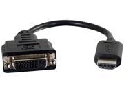 C2G 41352 HDMIÂ® MALE TO SINGLE LINK DVI Dâ„¢ FEMALE ADAPTER CONVERTER DONGLE
