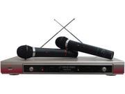 Pyle Pro Pdwm2000 Dual Vhf Wireless Microphone System